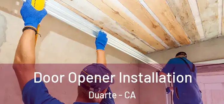  Door Opener Installation Duarte - CA