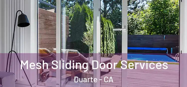  Mesh Sliding Door Services Duarte - CA